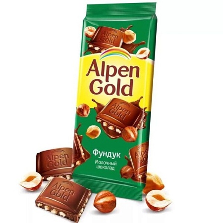 Шоколад Alpen Gold Фундук 85 гр 