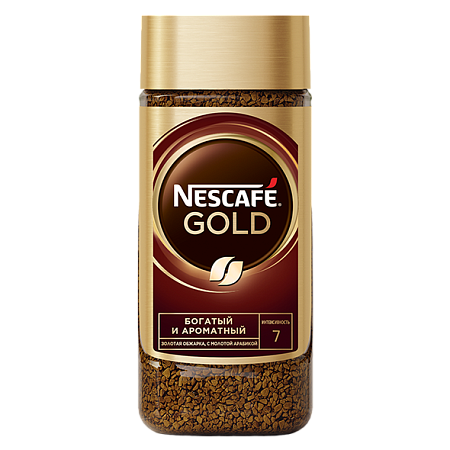 Кофе Nescafe Gold стеклянная банка 95 гр