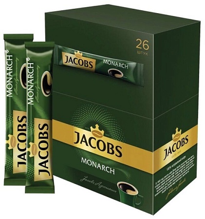 Кофе Якобс Jacobs Monarch 26 штук