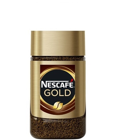 Кофе Nescafe Gold  47,5 гр стеклянная банка сублимированный /12