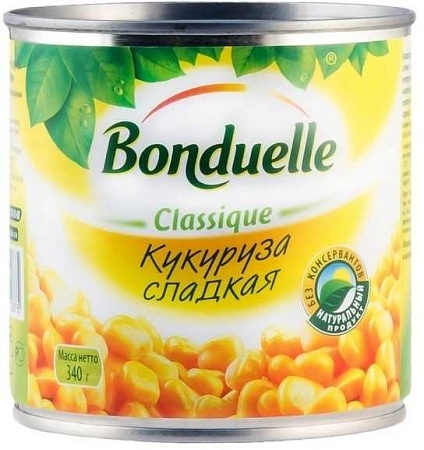 Кукуруза Bonduelle Classique 425мл /12
