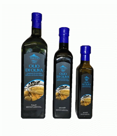 Масло оливковое YesuVio Olio di Oliva 0,25л стекляная бутылка