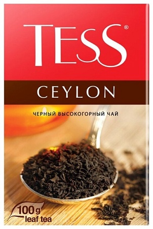 Чай Tess CEYLON листовой100 г /15